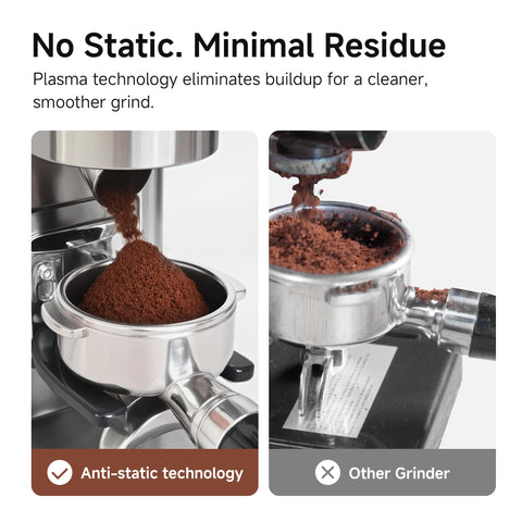 HiBREW G7 soplador doble capa reduciendo polvo y facilitando limpieza