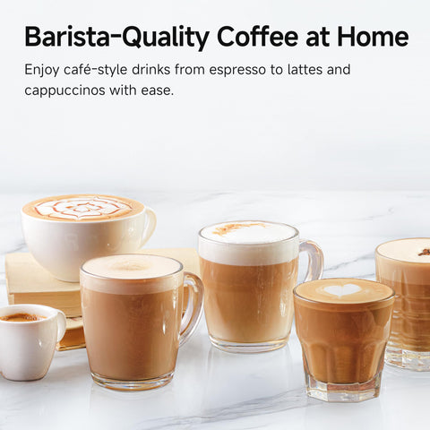HIBREW H10B, varita de vapor para microespuma suave.