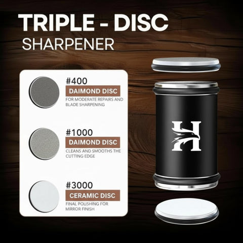 HIBWA disco diamante 400 del afilador rodante para desbaste inicial.