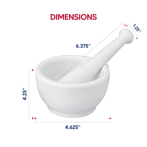 Mortero HIC Kitchen listo para triturar píldoras en casa de forma segura