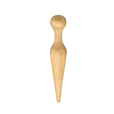 Pilon de madera HIC Kitchen para chinois cono, consigue texturas suaves sin grumos