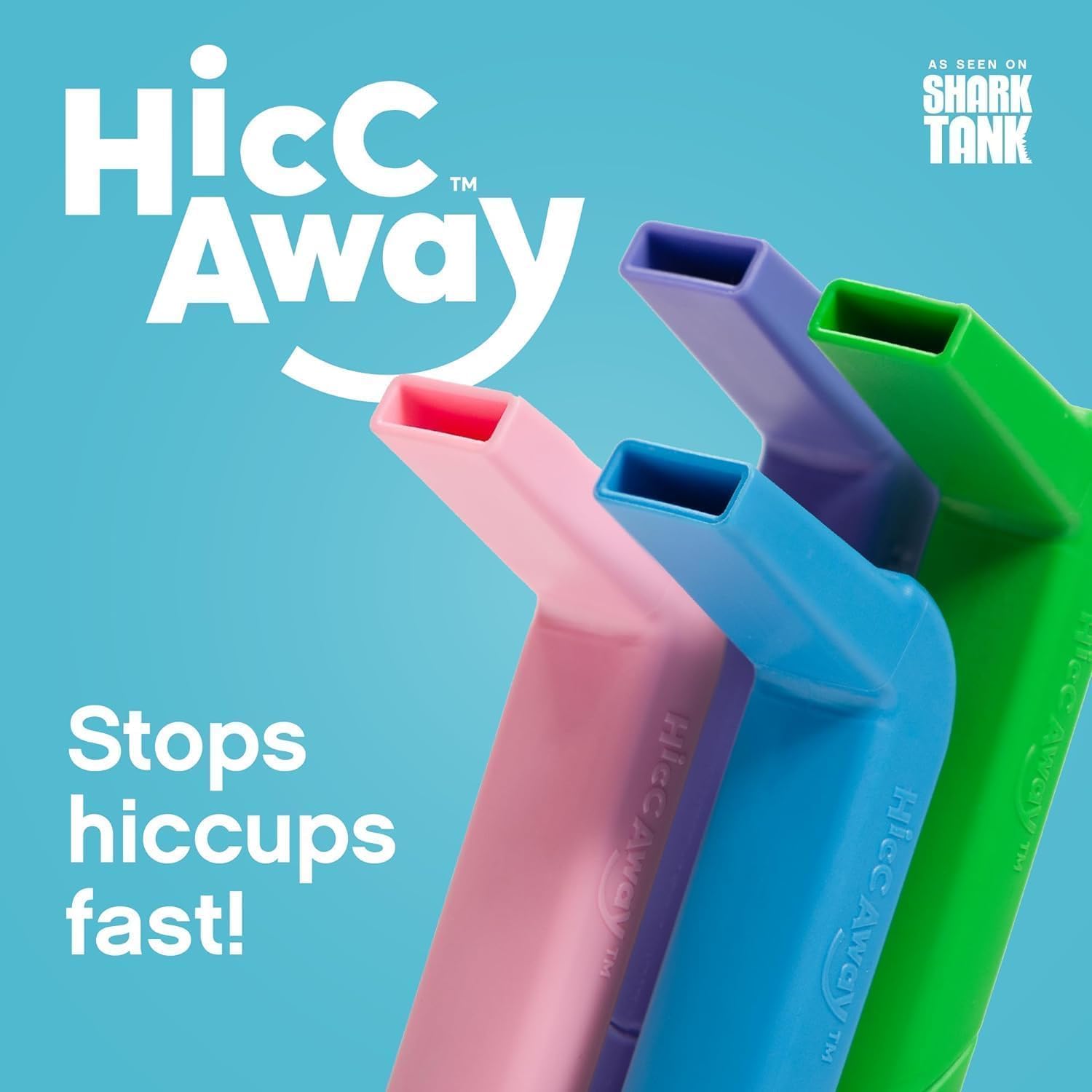 HiccAway para adulto, uso práctico y rápido para detener el hipo.