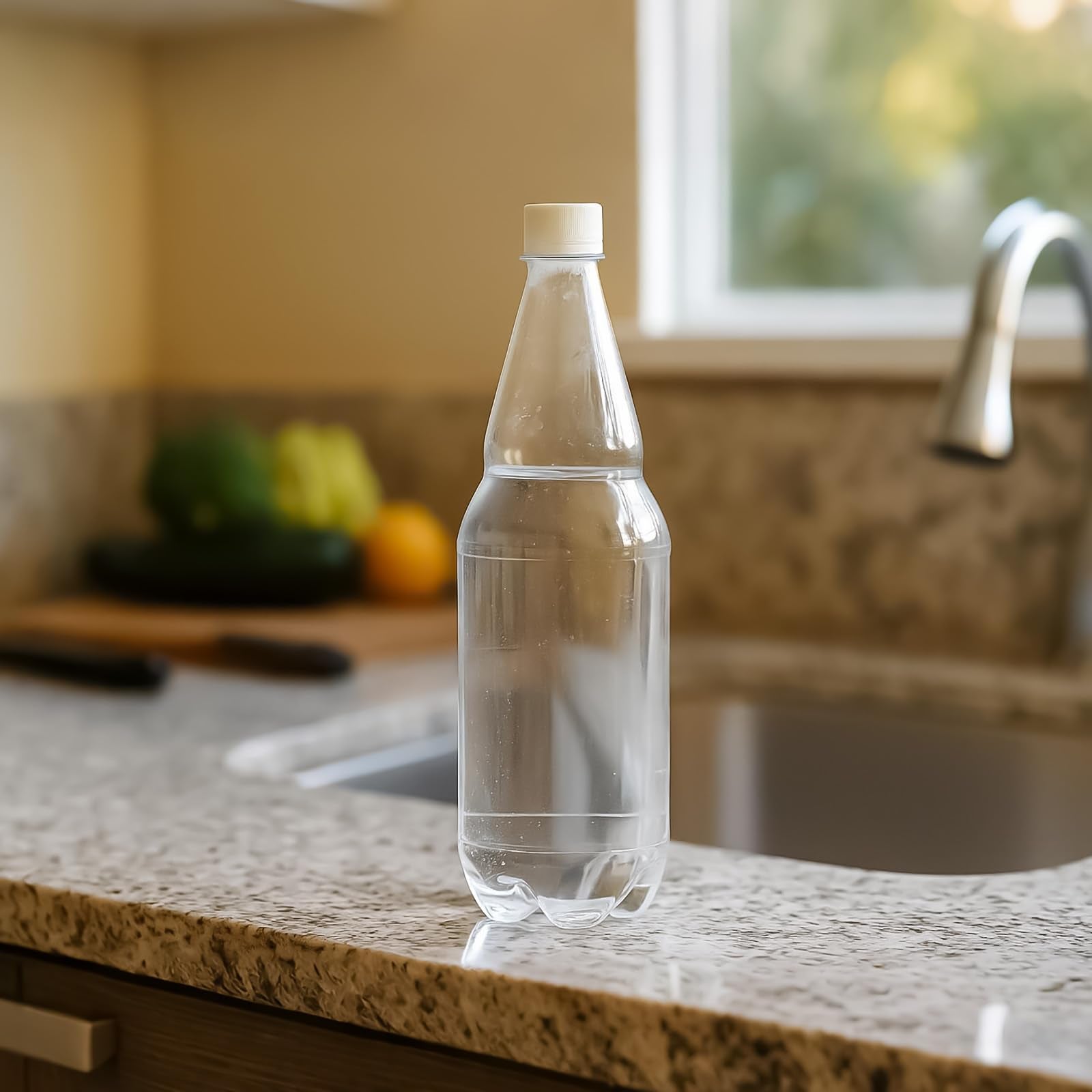 Uso para jugos con botella transparente, conservación de sabores.