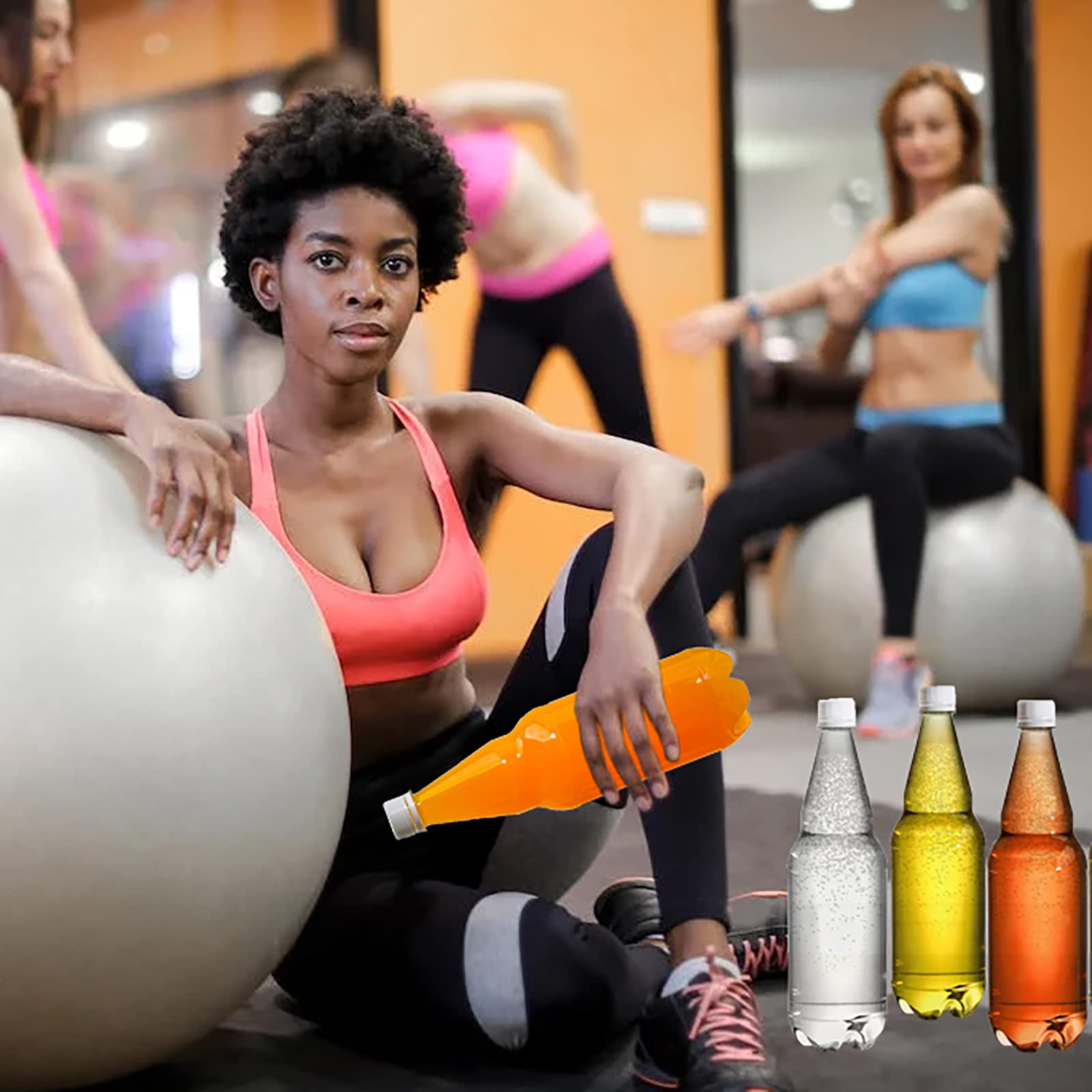 Uso para smoothies y bebidas frías, botella apta para refrigeración.