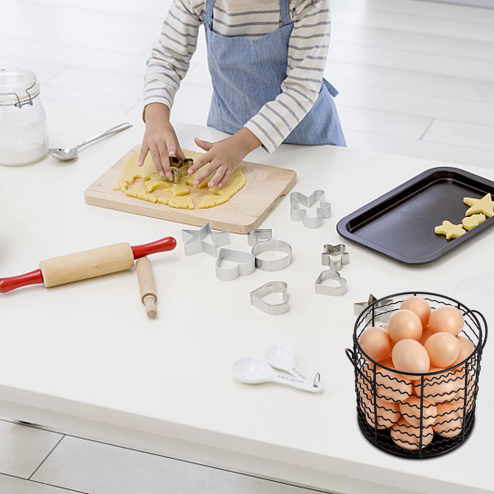 Diseño de gallina incubando Hiceeden añade toque divertido a la cocina.