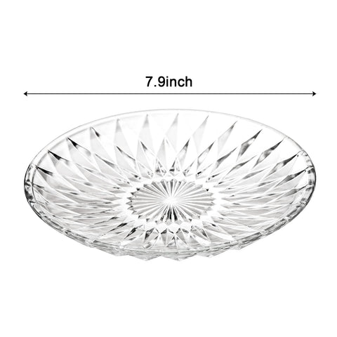 Plato de cristal Hiceeden con borde en labio para evitar derrames