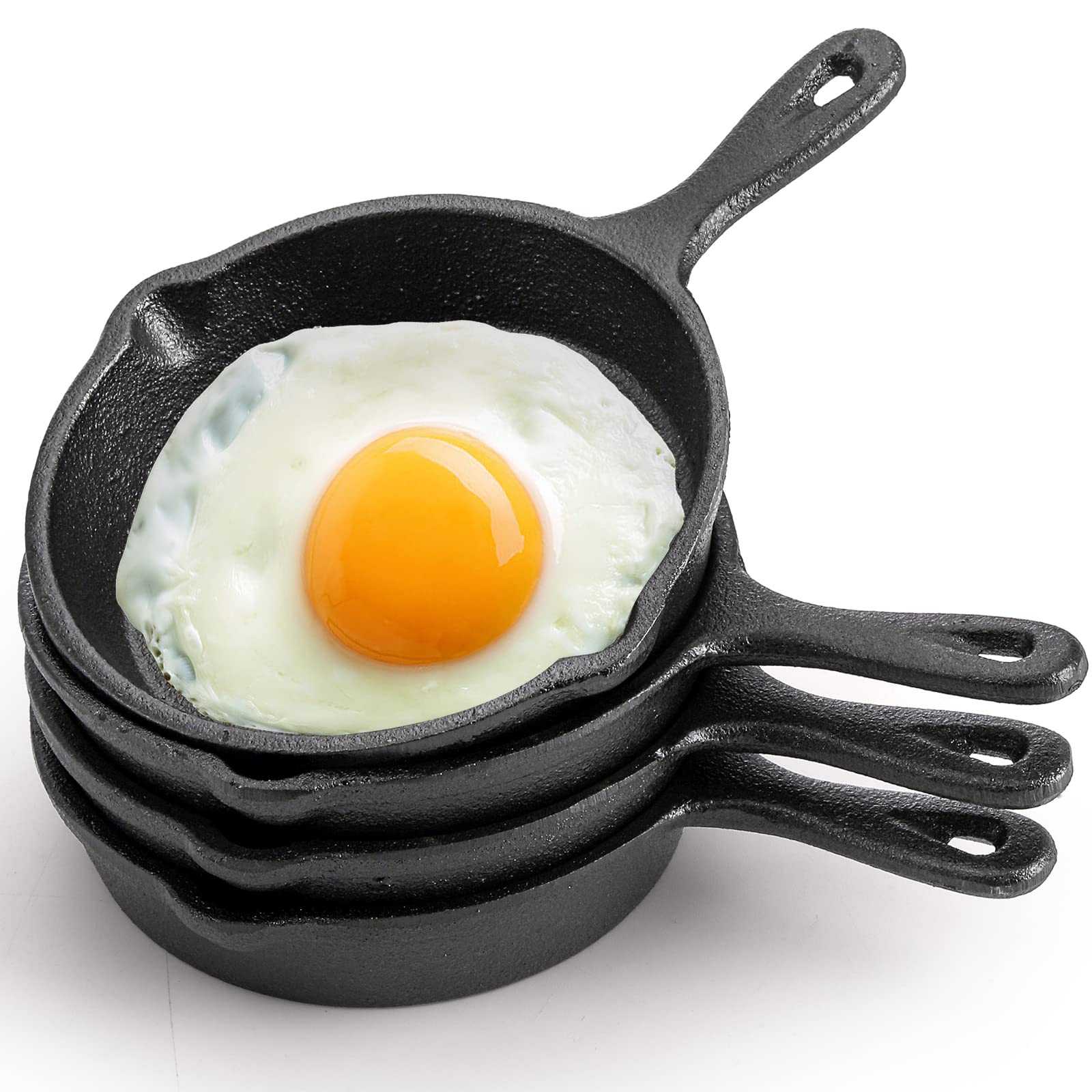 Sartén Hiceeden mini de 4 pulgadas lista para porciones individuales en cocina.