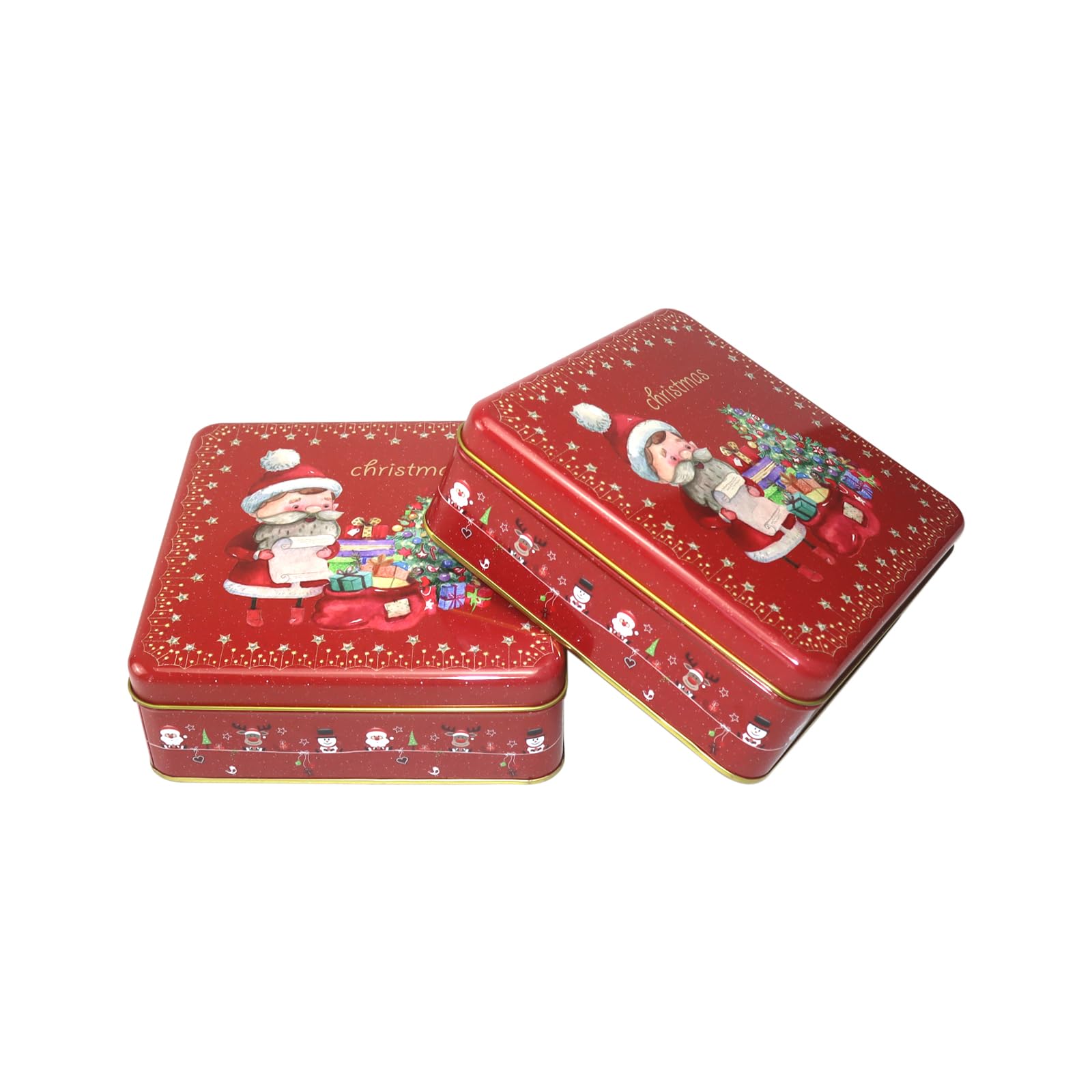 Caja decorativa HIDERLYS para Navidad, ideal como regalo o decoracion