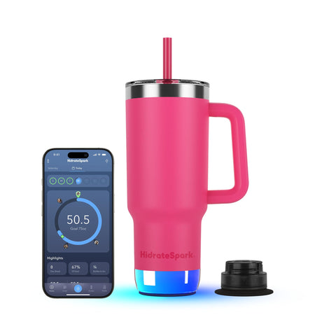 Hidrate Spark PRO 2, botella con iluminación 360 para recordatorios visibles