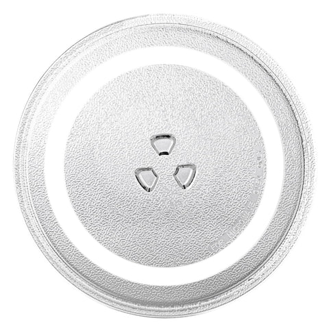 Plato de vidrio Hiflora de 12-75 pulgadas para microondas, ajuste perfecto.