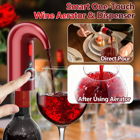 Higfra dispensador de vino de precisión para porciones consistentes y elegantes.