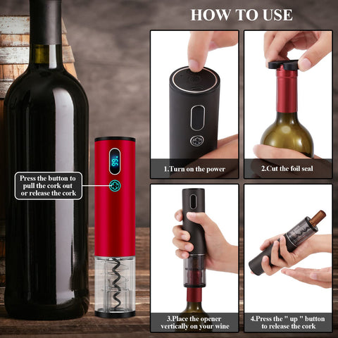 Higfra vertedor de vino para verter con precisión y evitar goteos.