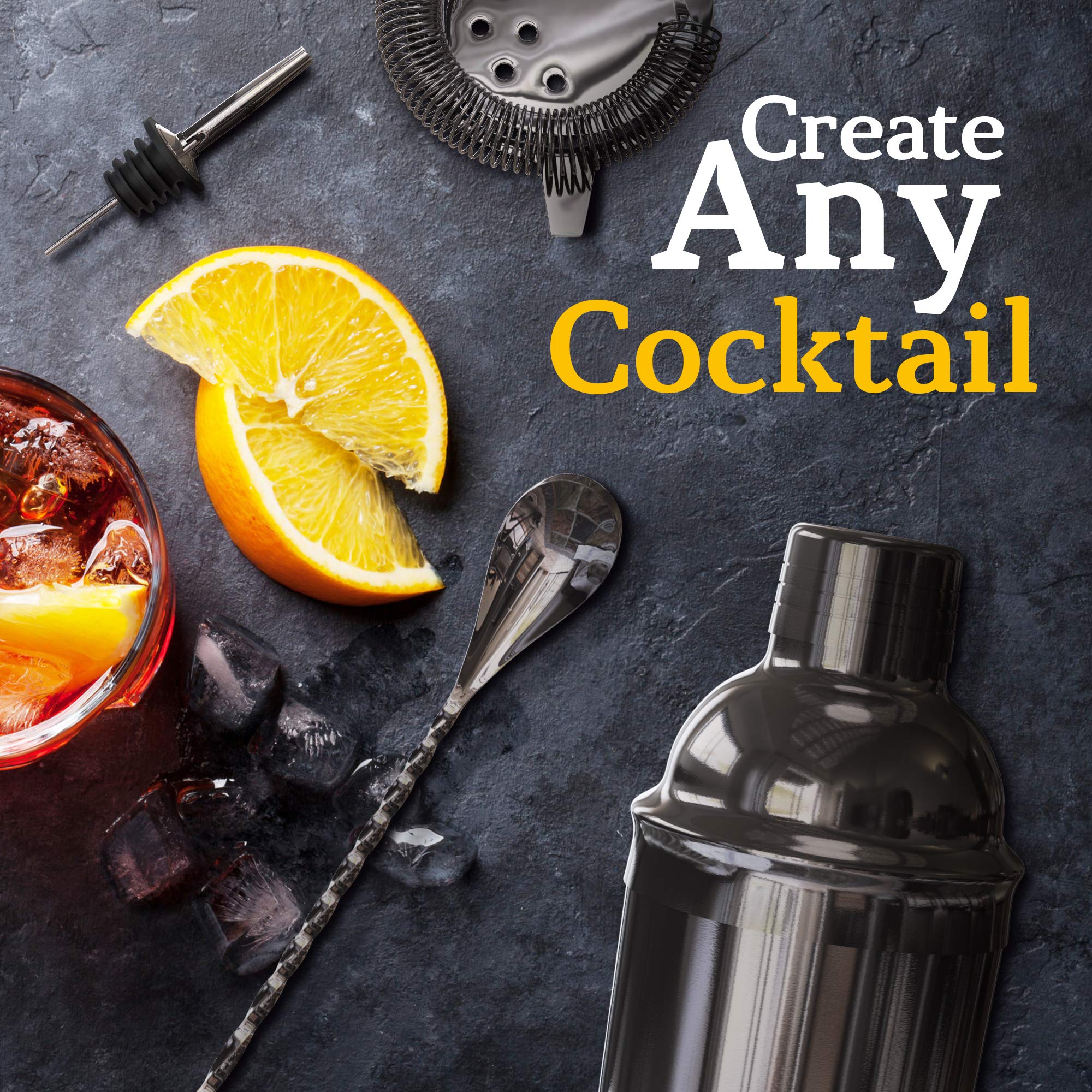 Dos coladores Highball & Chaser con usos distintos para mezclar.