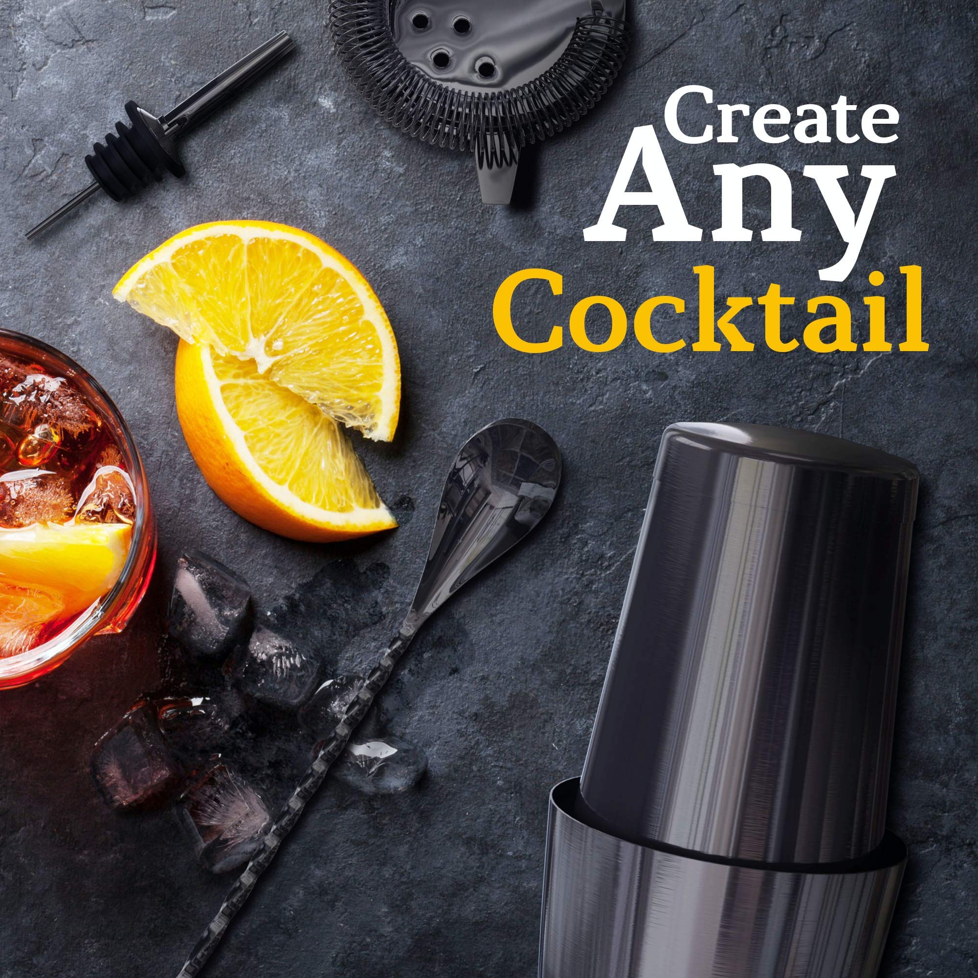 Highball & Chaser dos coladores para filtrados limpios