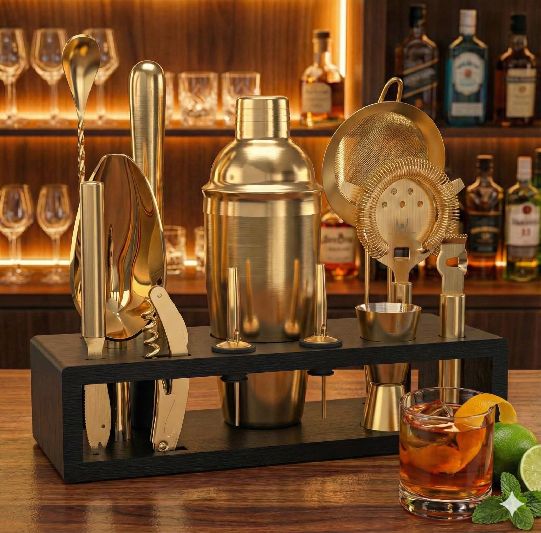 Filtro Hawthorne Highball & Chaser con resorte, filtración sin semillas ni pulpa