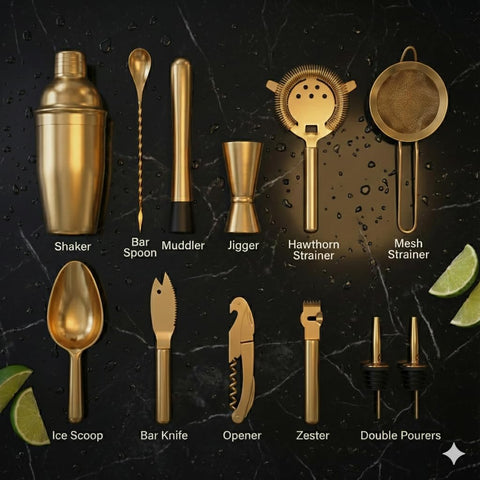 Muddler alargado Highball & Chaser para triturar hielo con comodidad