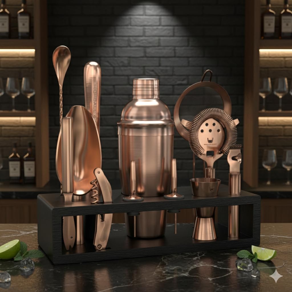Muddler largo de Highball & Chaser para mezclar con facilidad.