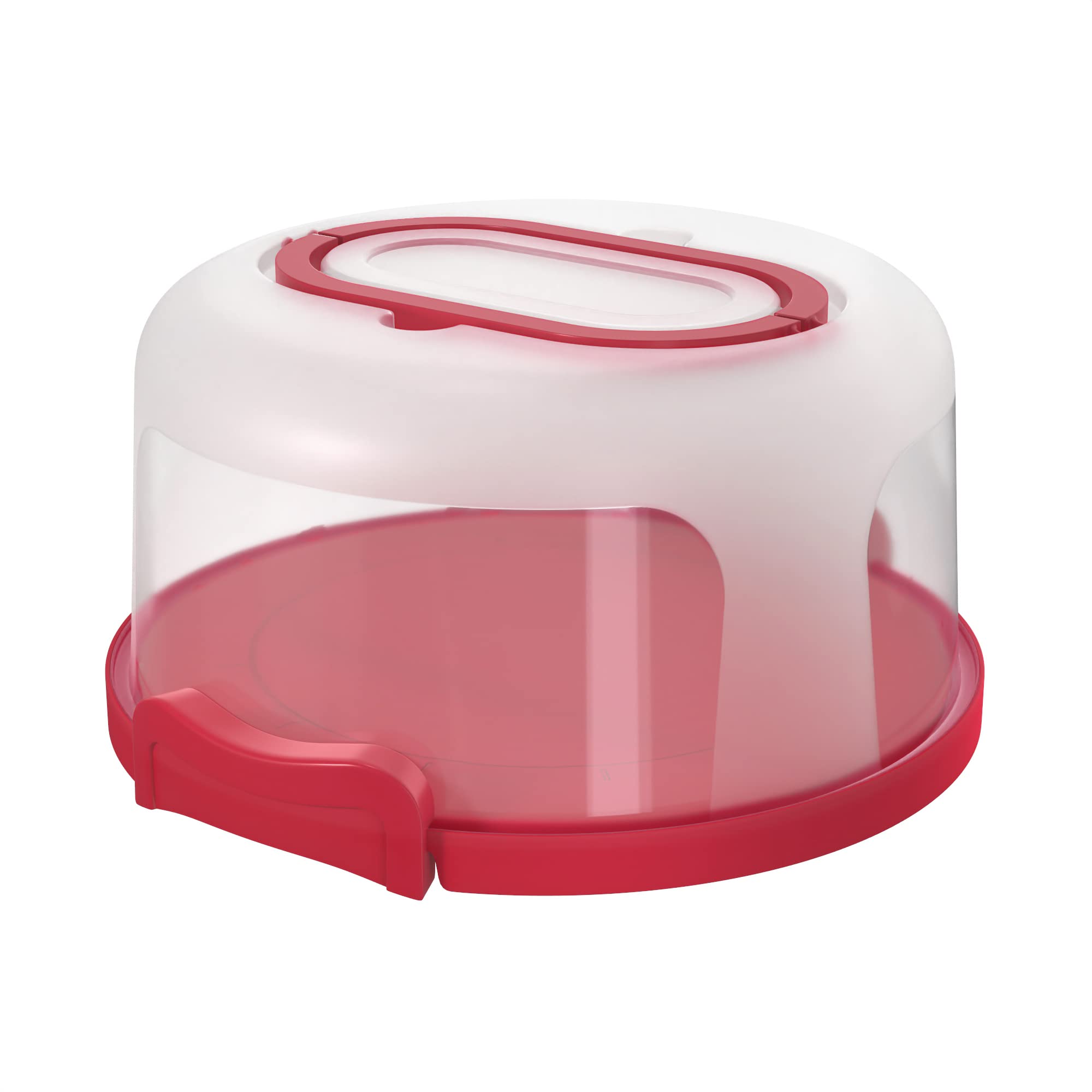 Highball & Chaser porta-torta redonda 10 pulgadas, ideal para transportar tartas a reuniones.