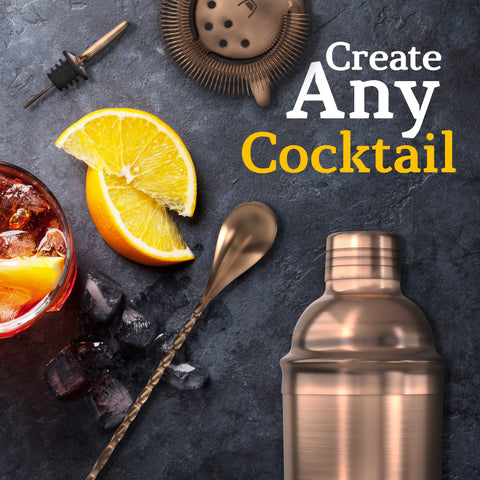 Soporte de bambú negro Highball & Chaser para ordenar las herramientas.