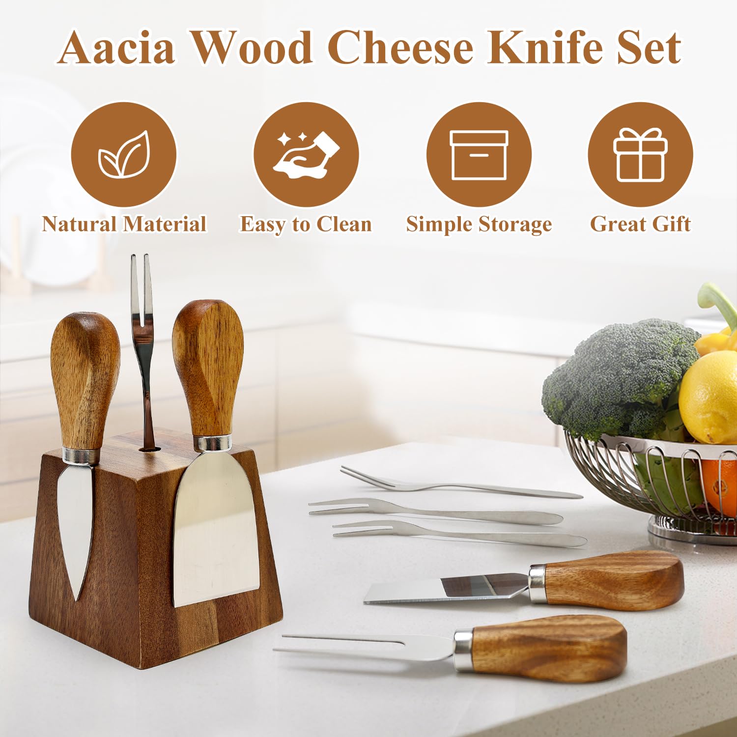 Hilislog cuchillo para extender queso, perfecto para untar y distribuir.