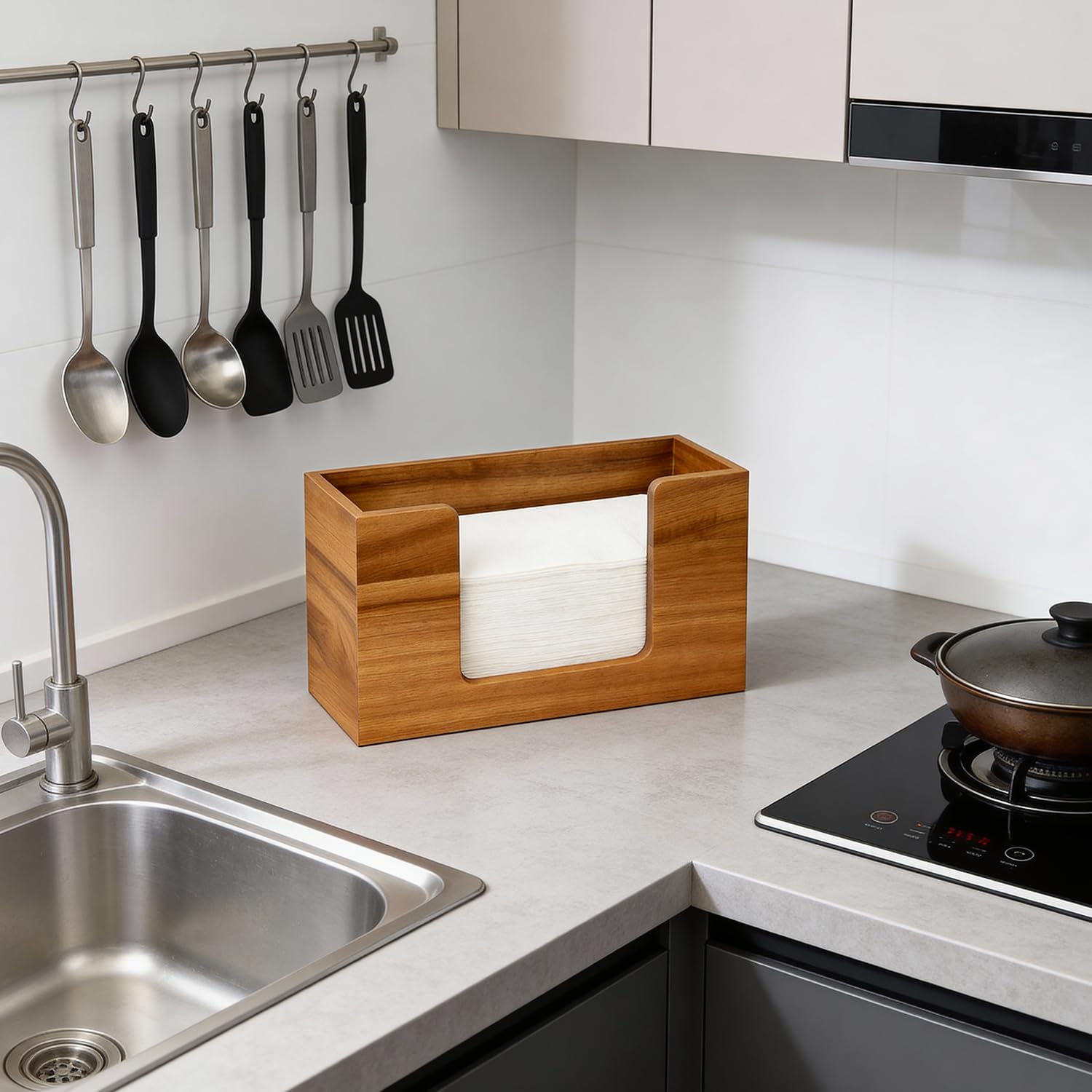 Dispositivo Hilislog en cocina, combina con distintos estilos decorativos.