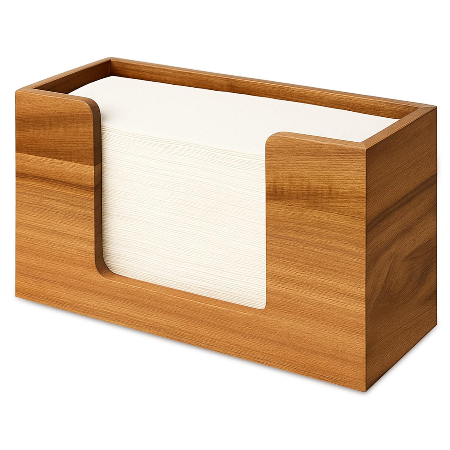 Dispensador Hilislog para toallas de papel en encimera, ideal para uso diario en cocina o baño.