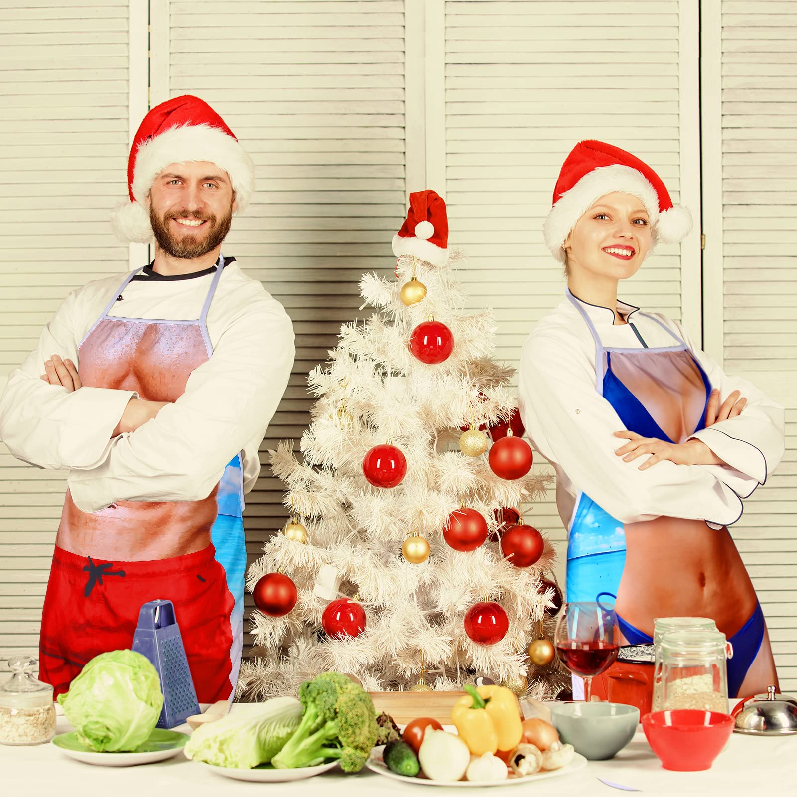 Regalo ideal Hillban, delantal divertido para fiestas y reuniones.