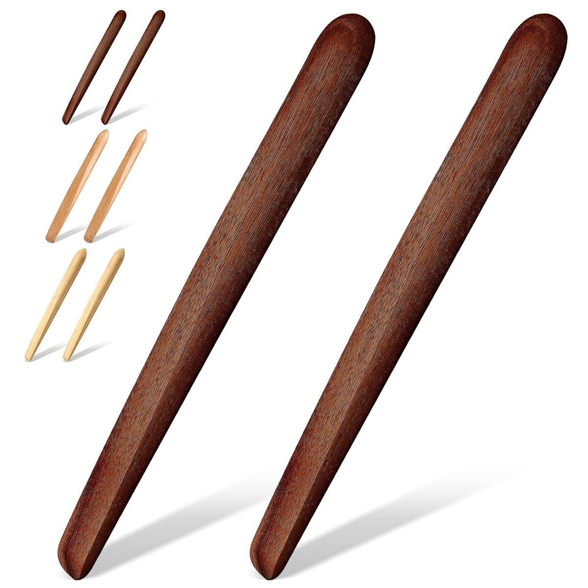Hillban spurtle acacia 11 pulgadas para mezclar masa de pan con facilidad