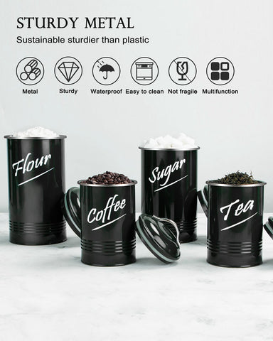Hillbond contenedores de café con sello de silicona para conservar aroma.