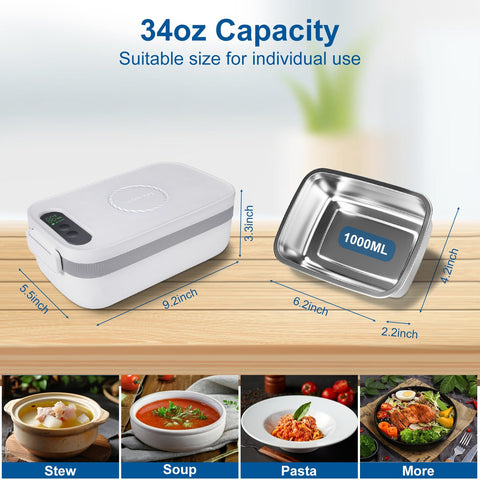HimAoto interior acero inoxidable 304 seguro para alimentos y duradero
