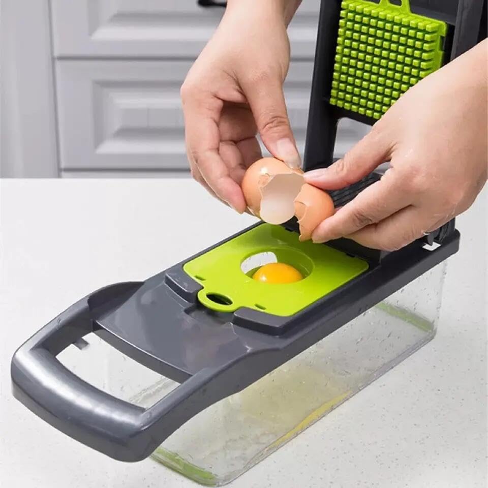 Himal's diseño compacto con almacenamiento integrado para todas las cuchillas.