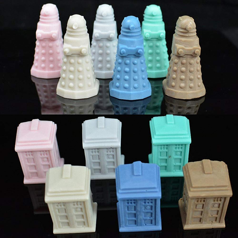 HiParty molde flexible de silicona para usos de cocina y postres temáticos.