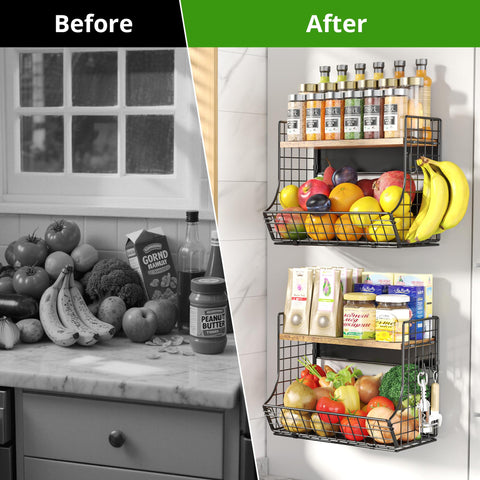 HIPLIYS uso multifuncional para despensa, cocina y lavandería