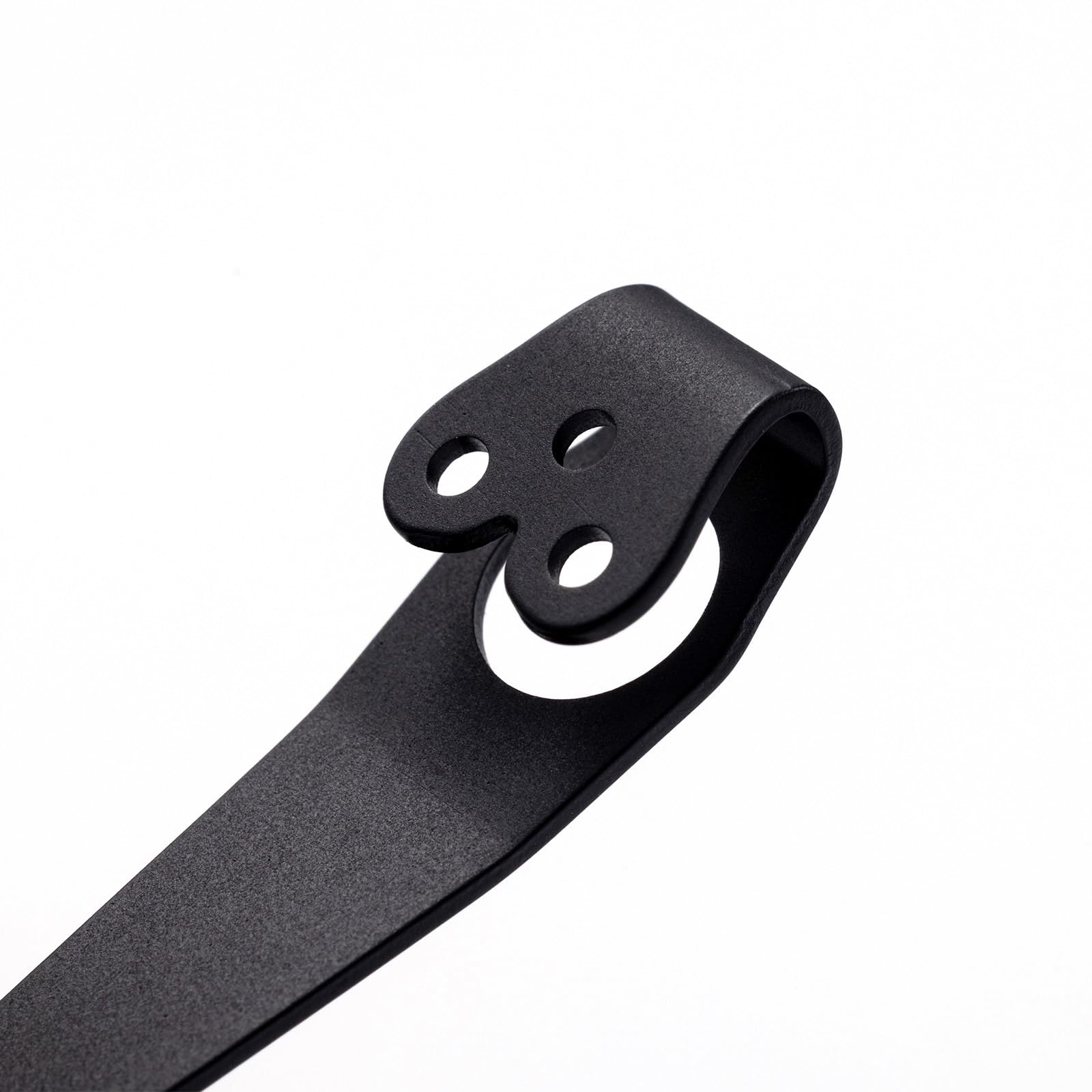 hiSpkNix clip titanio profundo para Spyderco Endura 4, acabado resistente.