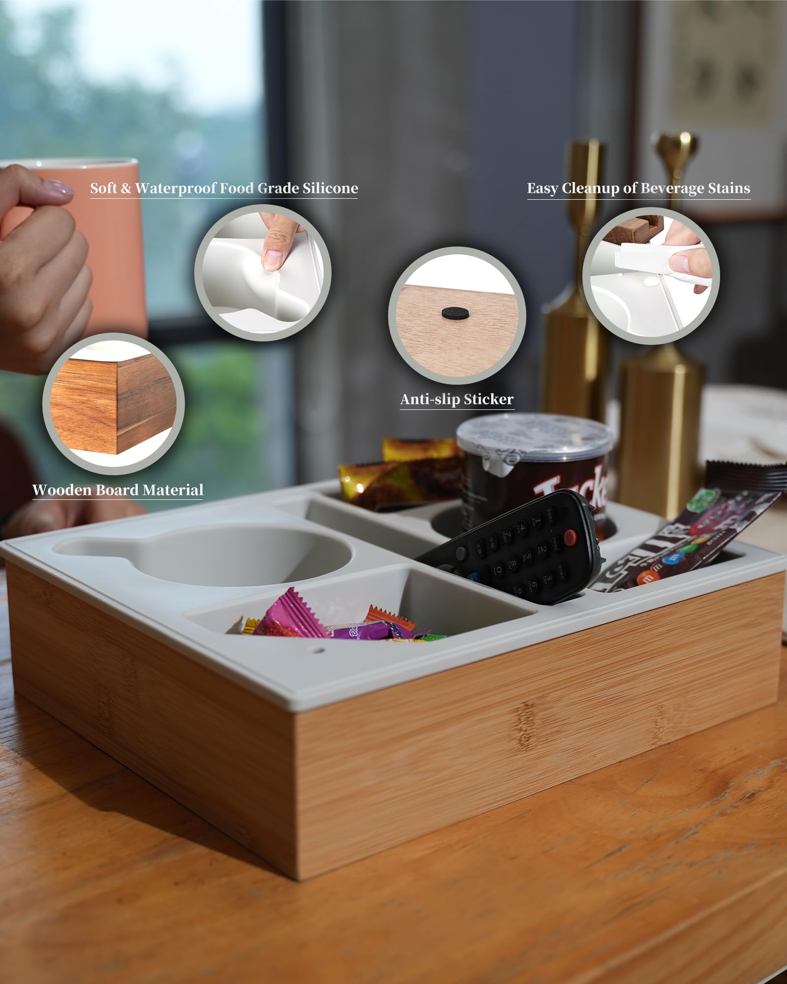 Hitseon rotación 360, orienta la bandeja según necesidad