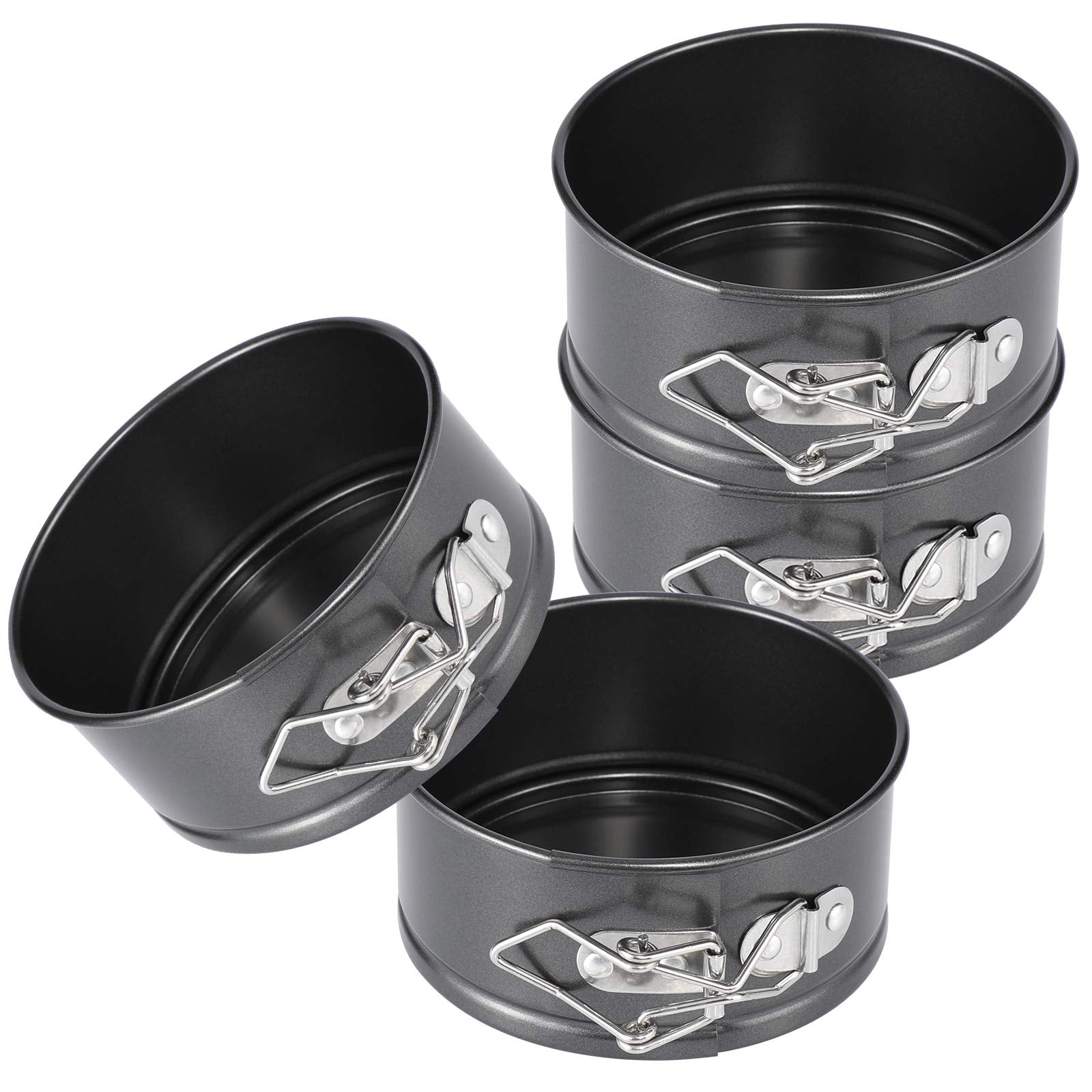 HIWARE mini-molde-resorte para pasteles, desmolde suave gracias al antiadherente.