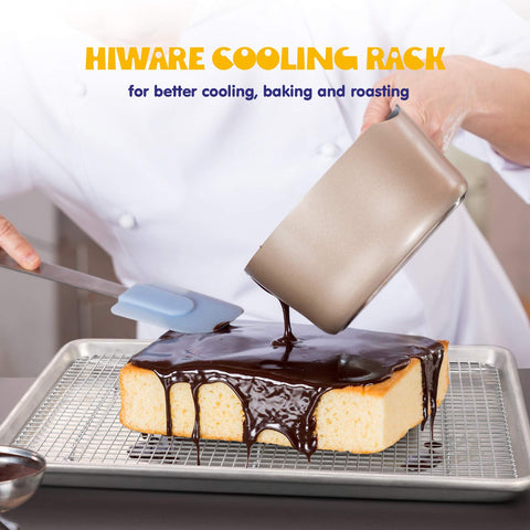 Hiware rejilla ideal para asar y cocinar al aire libre.
