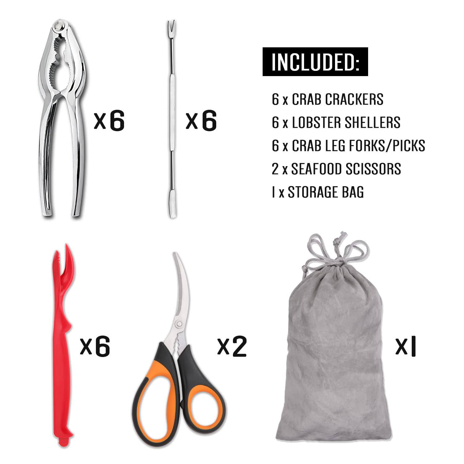HIWARE rompe-cangrejos, diseño robusto para abrir cangrejos con seguridad.