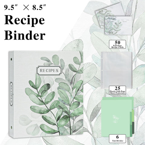 Hiwhy 50 tarjetas de recetas ofrecen amplio espacio para guardar tus recetas favoritas.