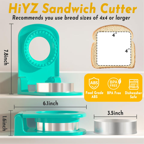 HiYZ sándwich esponjoso sin corte con relleno abundante