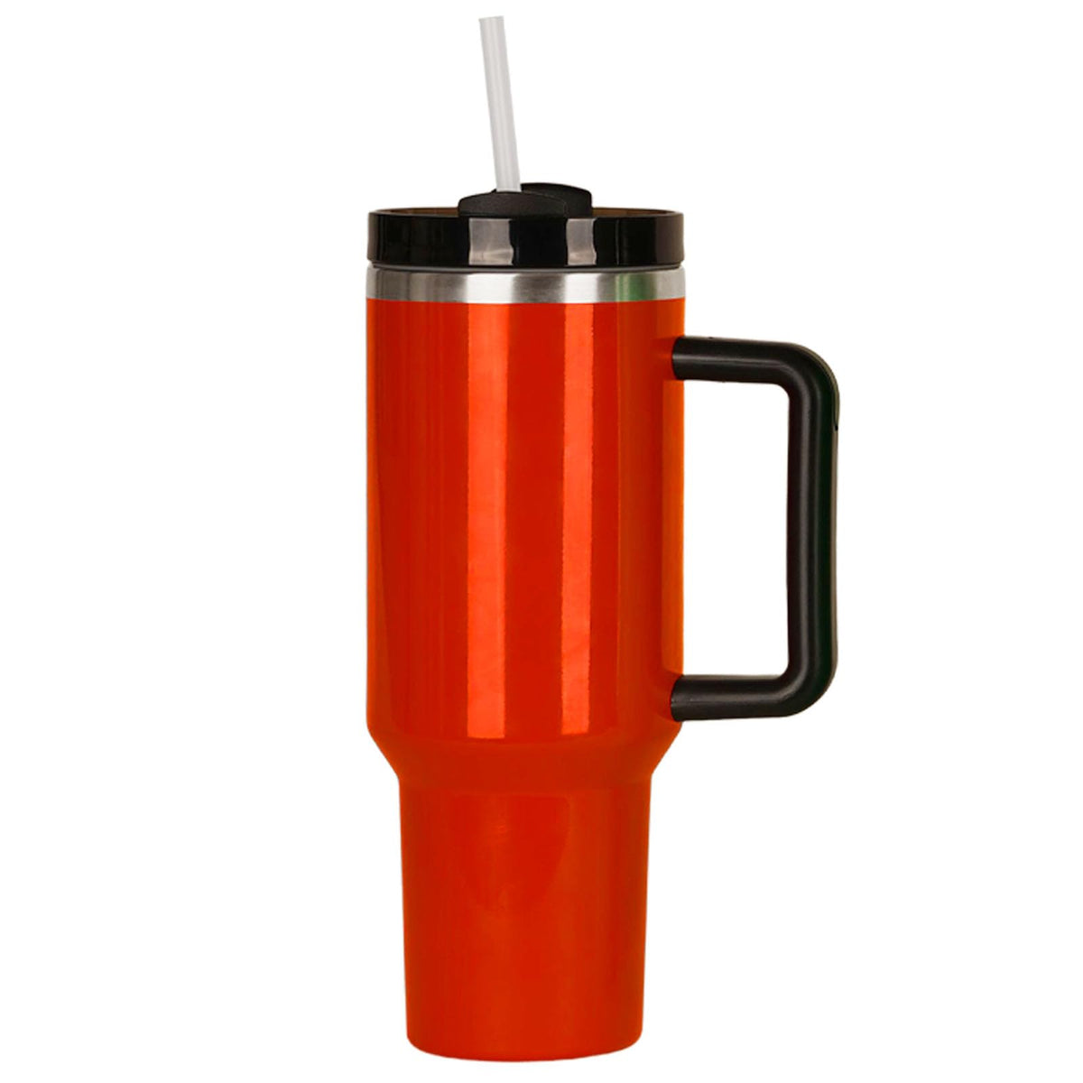 HIZEE Vaso térmico Neon con manija de silicona para un agarre cómodo durante el día