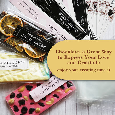 Presentacion de chocolate para regalo con HKNMTT