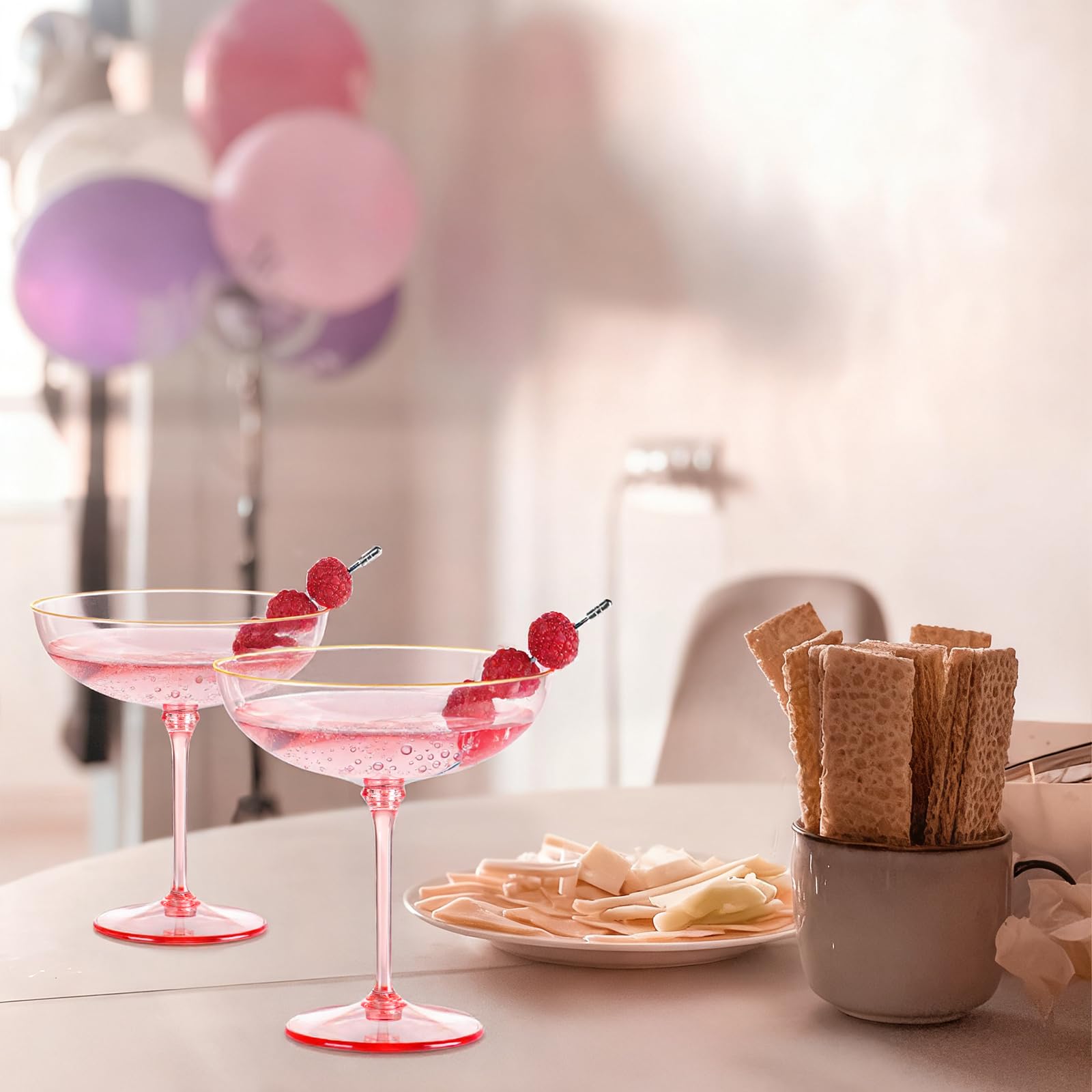 Empaque compacto HKSZEH para regalo, copas listas para usar.