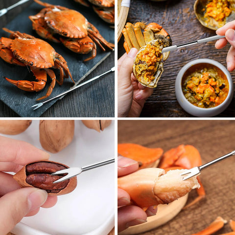 HLARTNET conjunto para fiestas de mariscos y uso domestico practico.