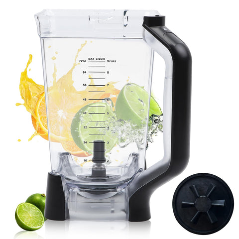 HLCHZYL jarra 72oz para Ninja, exterior elegante y lista para uso diario.
