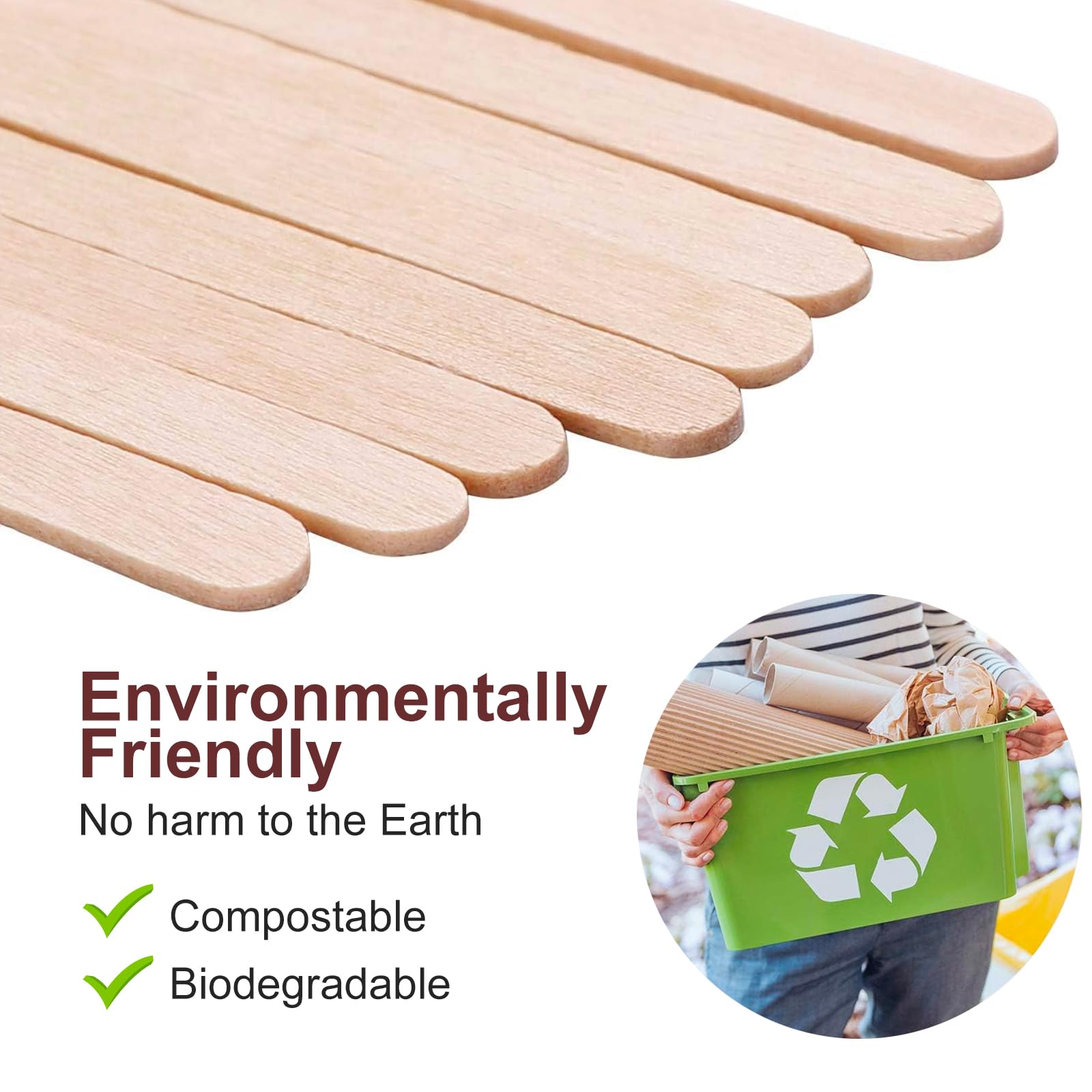 Accesorios de bar HLSN palillos de madera eco-amigables para presentaciones