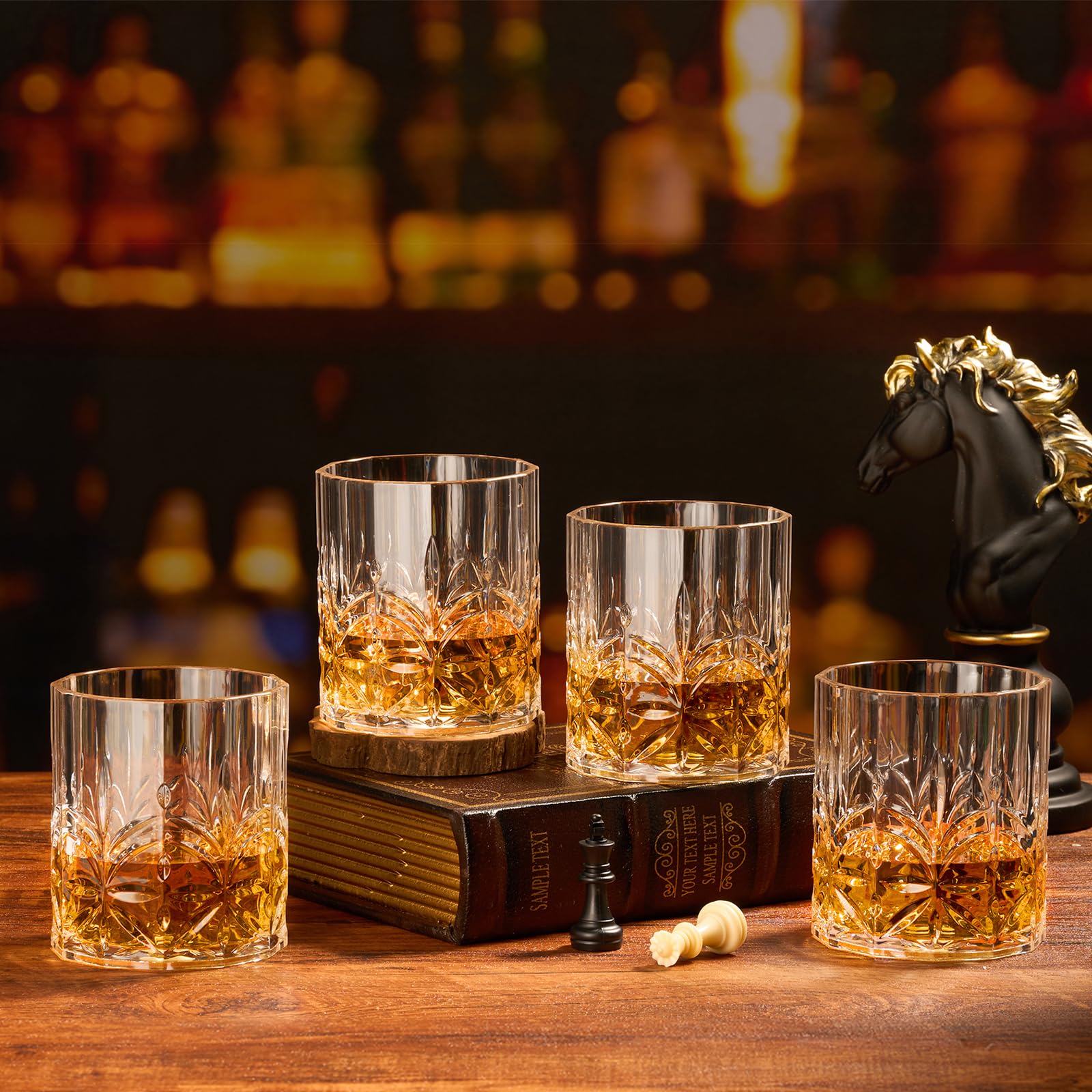 Copas de licor Hlukana resaltan color y aroma de la bebida