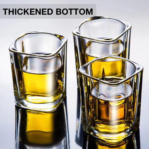 Hlukana shot glasses aptas para lavavajillas, limpieza fácil y rápida