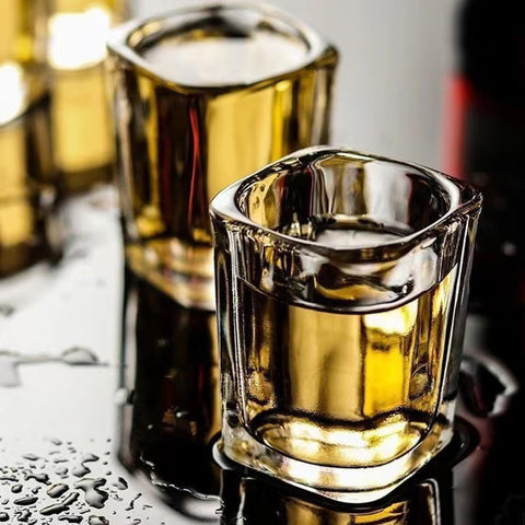 Hlukana shot glasses para whiskey tequila vodka, máxima versatilidad de uso