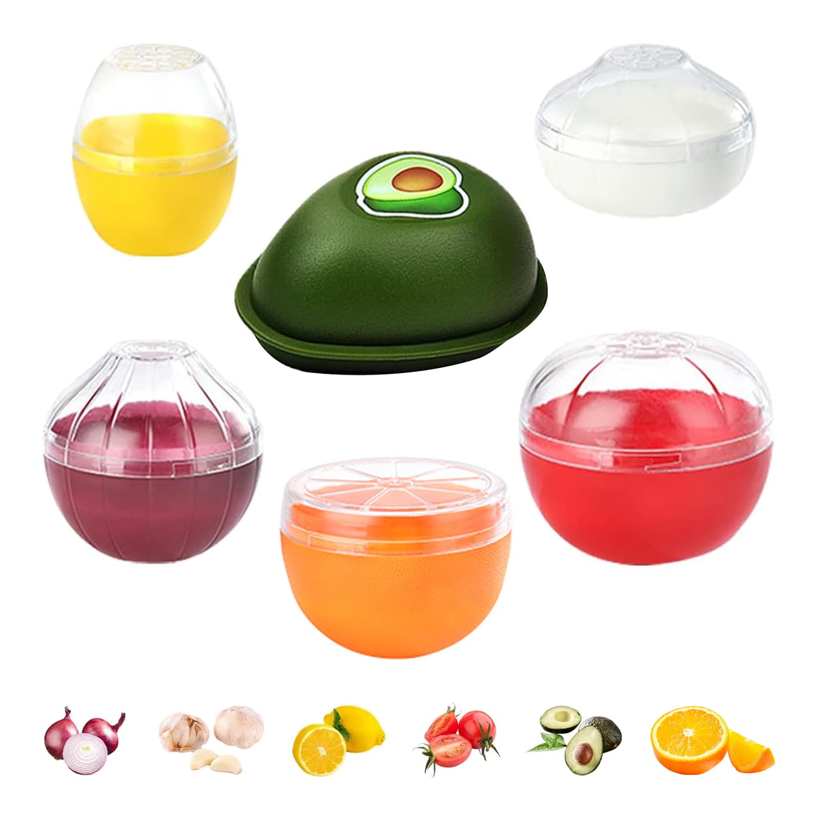 HMIEPRS contenedor limón para nevera, mantiene limones frescos y ordenados.